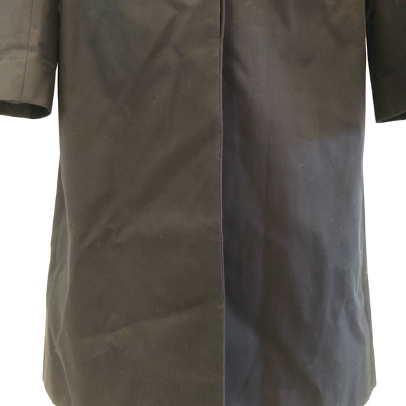 Chic ROMEO GIGLI Slim Black Coat 42 6 - Picture 5 of 9